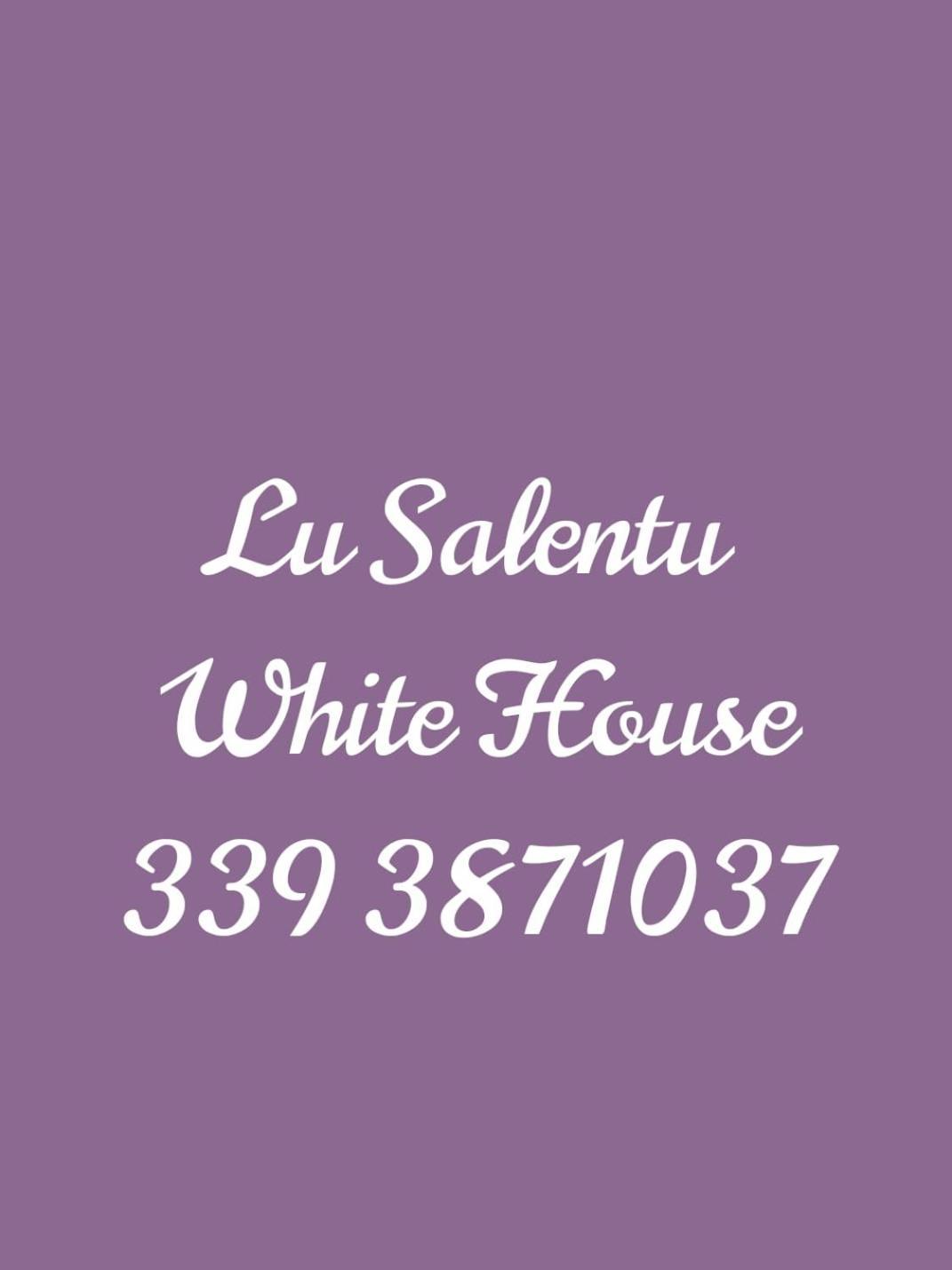 Готель Lu Salentu White House Марина-ді-Манкаверса Екстер'єр фото